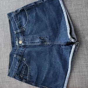 Blue Jean Shorts